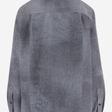 CAMICIA IN SUEDE EFFETTO SFUMATO 859914 V66X04690 BOTTEGA VENETA 