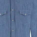 CAMICIA IN COTONE E LINO C0724D 04 FINAMORE 