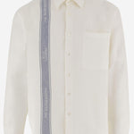CAMICIA IN LINO CON LOGO SH0385 PG1898614 JW ANDERSON 