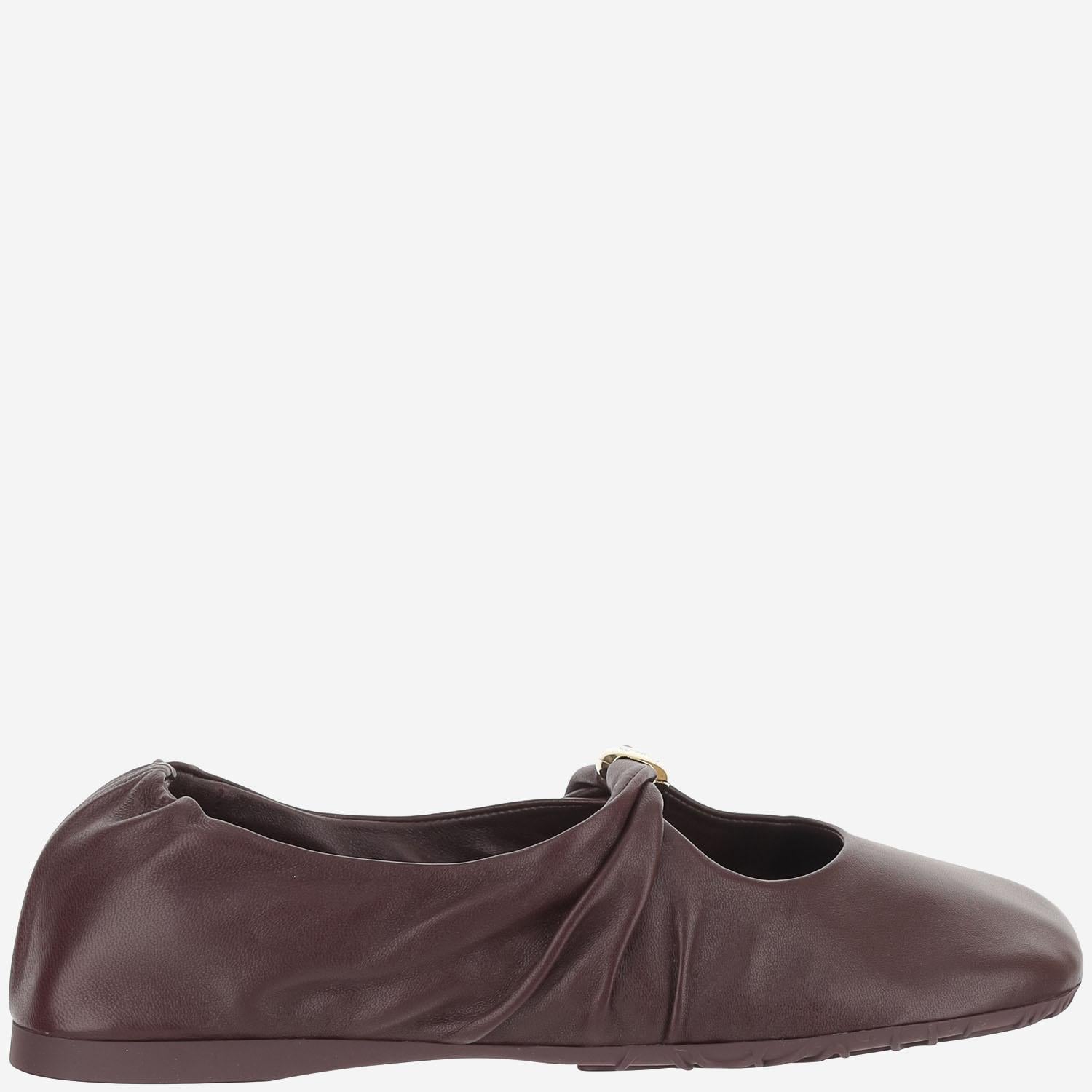 Ballerine Pebble Soft in pelle L815466X46 7110 LOEWE 