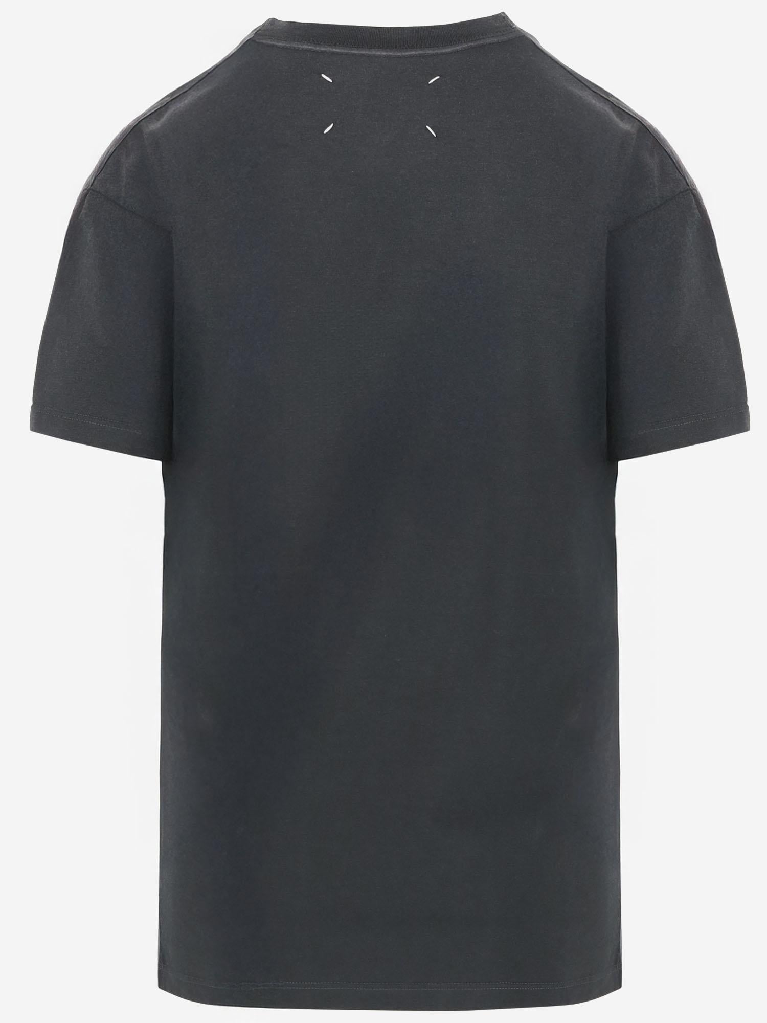 T-SHIRT IN COTONE CON LOGO S51GC0526 S20079970 MAISON MARGIELA 