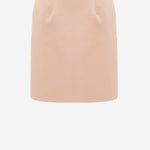 GONNA CORTA A TUBINO IN RASO DUCHESSE TECNICO CH26SJU19262 6K7 CHLOE 