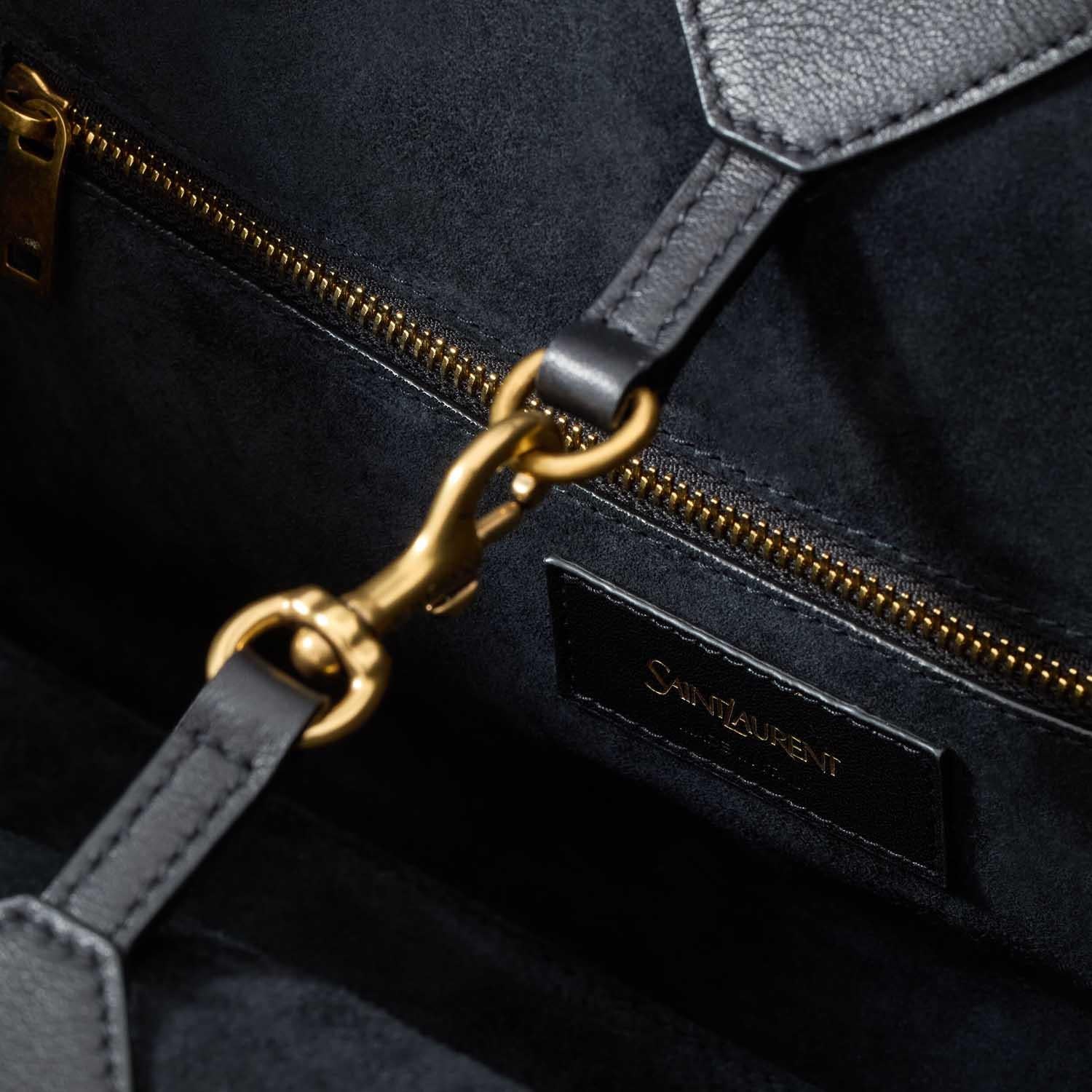 BORSA TOTE PICCOLA IN PELLE 835274 AAEB31000 SAINT LAURENT 