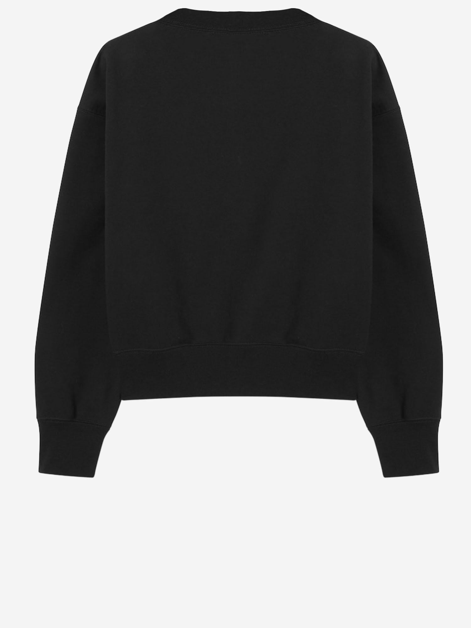 FELPA IN COTONE CON RICAMO LOGO 837931 XJHMP1043 GUCCI 