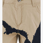 PANTALONI CORTI IN COTONE CON MOTIVO TIE-DYE DAM26TU4 BEIGE DONT @ ME 