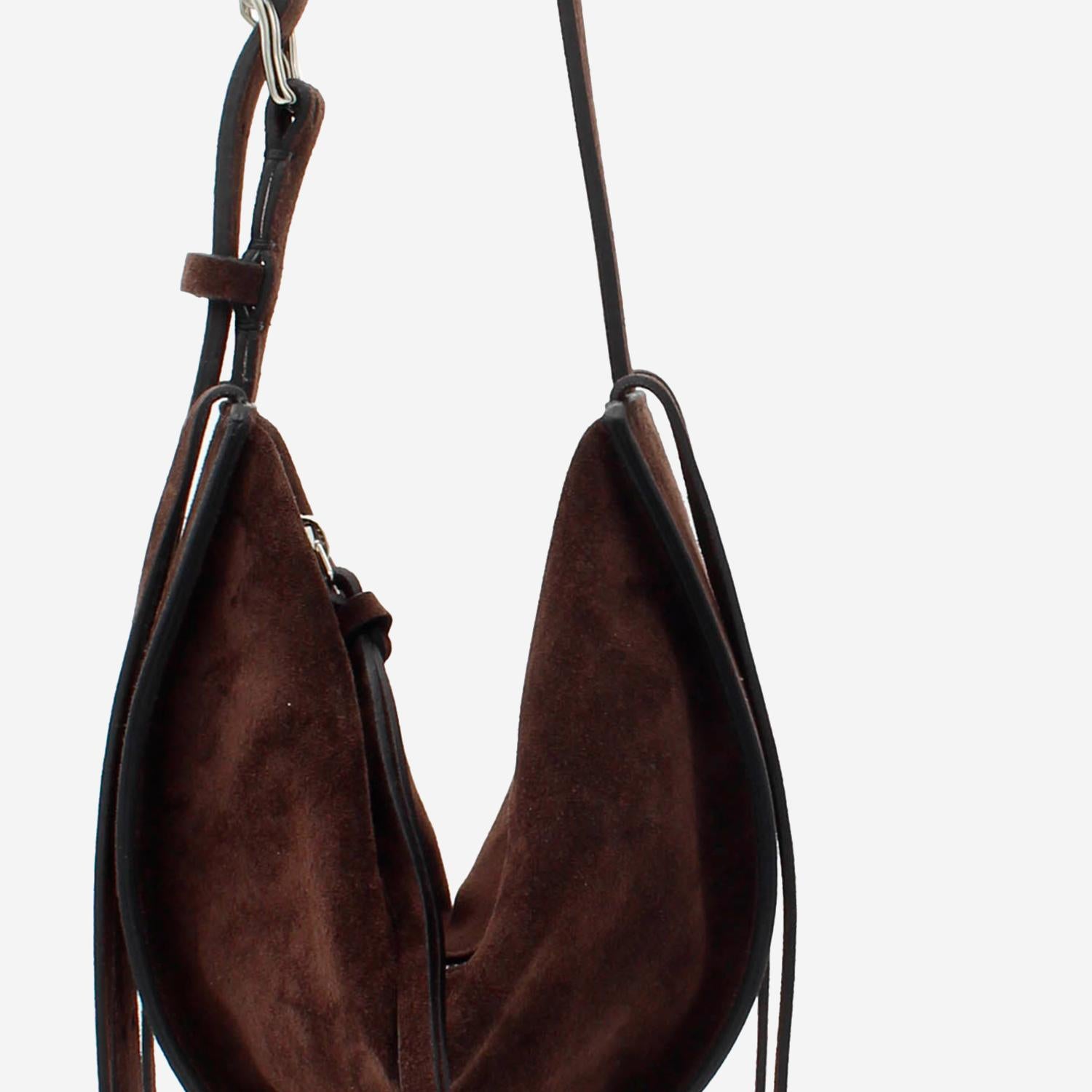 Borsa amaca con frange in pelle scamosciata AMACASUEDE 082S RADICA STUDIO 