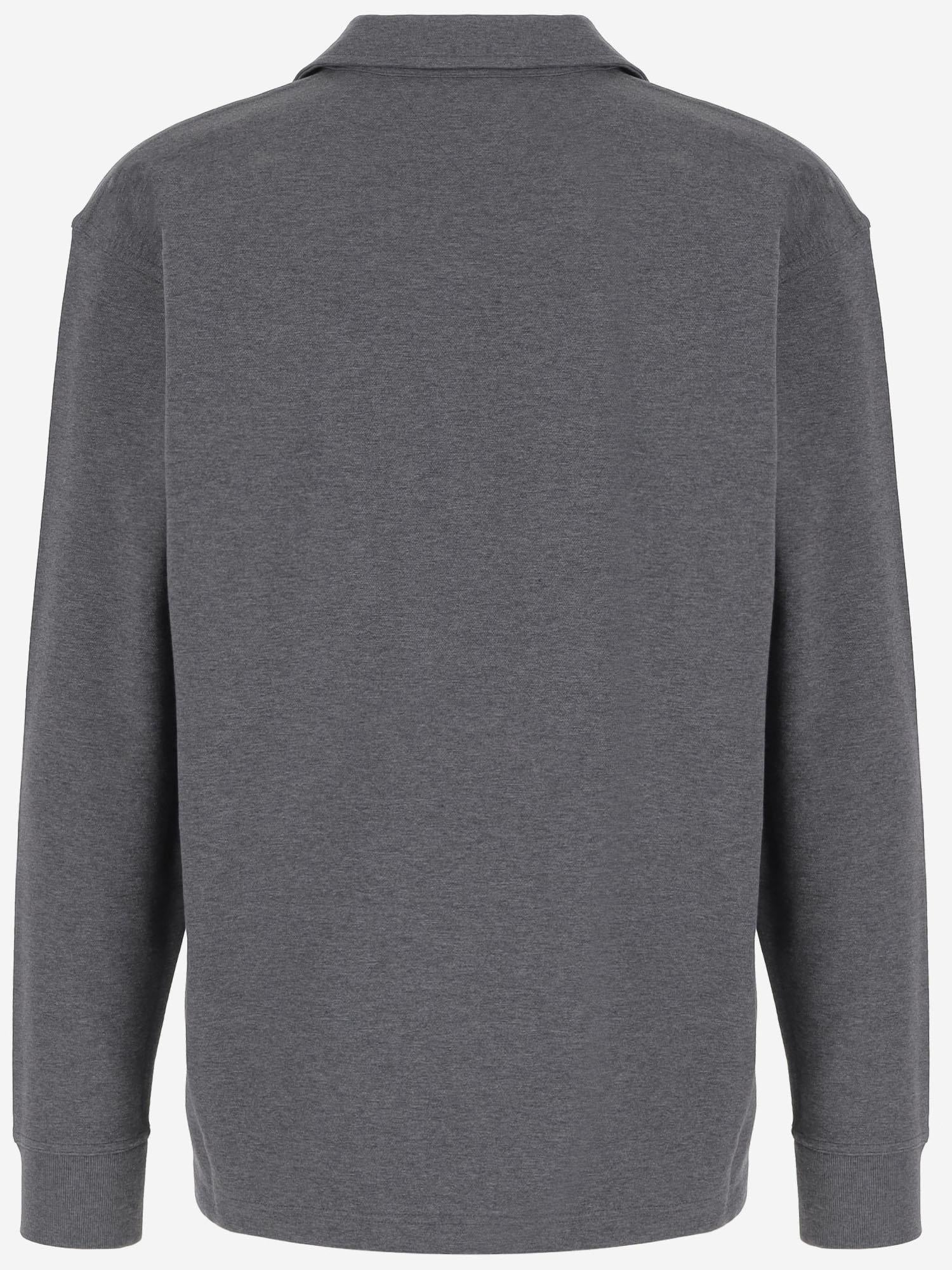 POLO IN JERSEY DI COTONE 834334 V5OA08813 BOTTEGA VENETA 