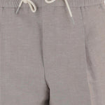 PANTALONI IN MISTO COTONE 50559695 237 HUGO BOSS 