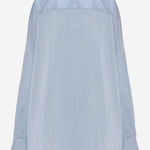CAMICIA OVERSIZE IN COTONE E SETA S51DT0025 M35751001F MAISON MARGIELA 