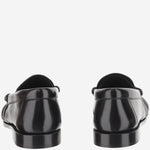 MOCASSINI LE LOAFER IN PELLE LUCIDA 766876 AA00K1000 SAINT LAURENT 