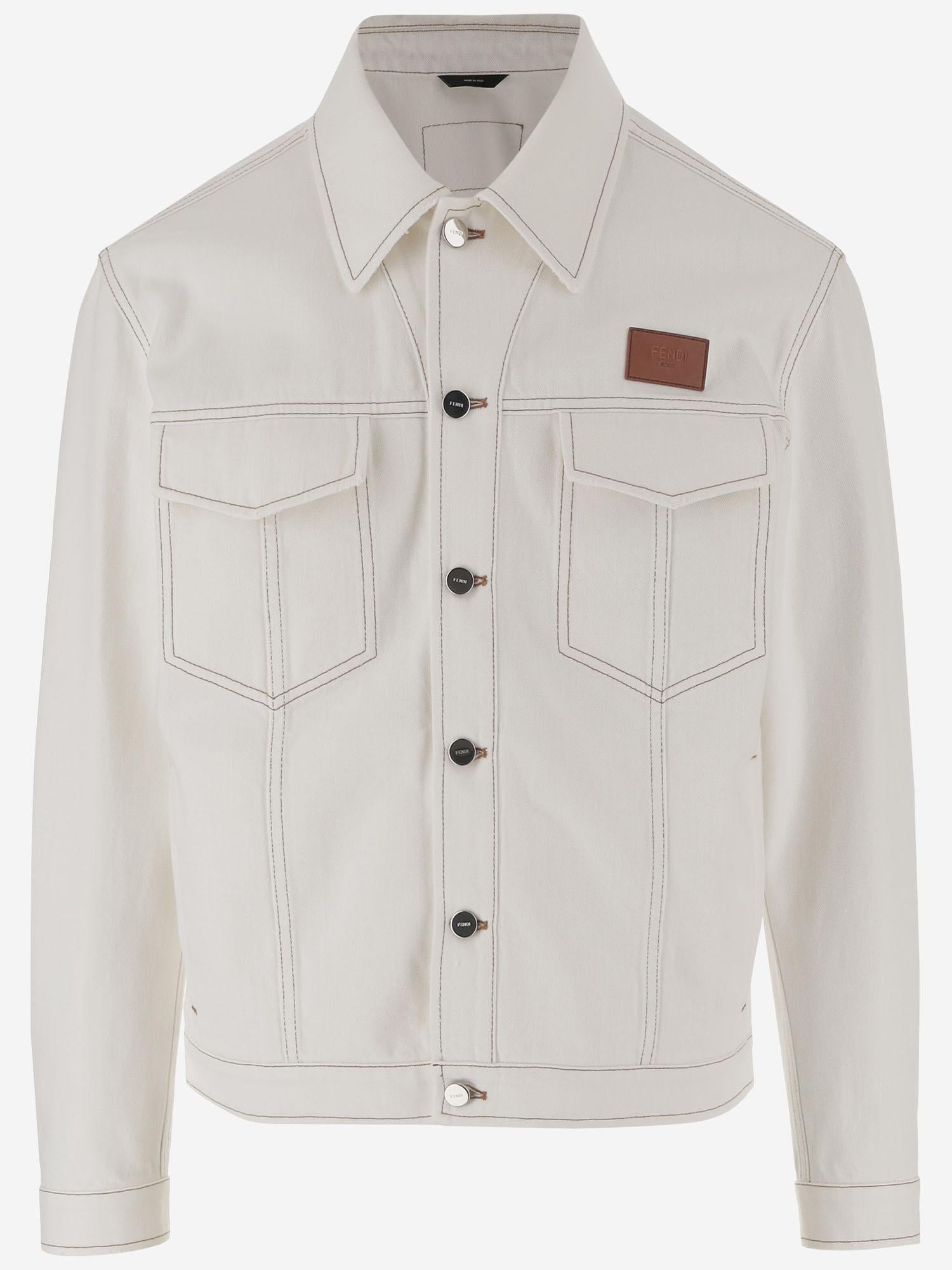 GIACCA JEANS IN COTONE FW0428 AUWZF0WC4 FENDI 