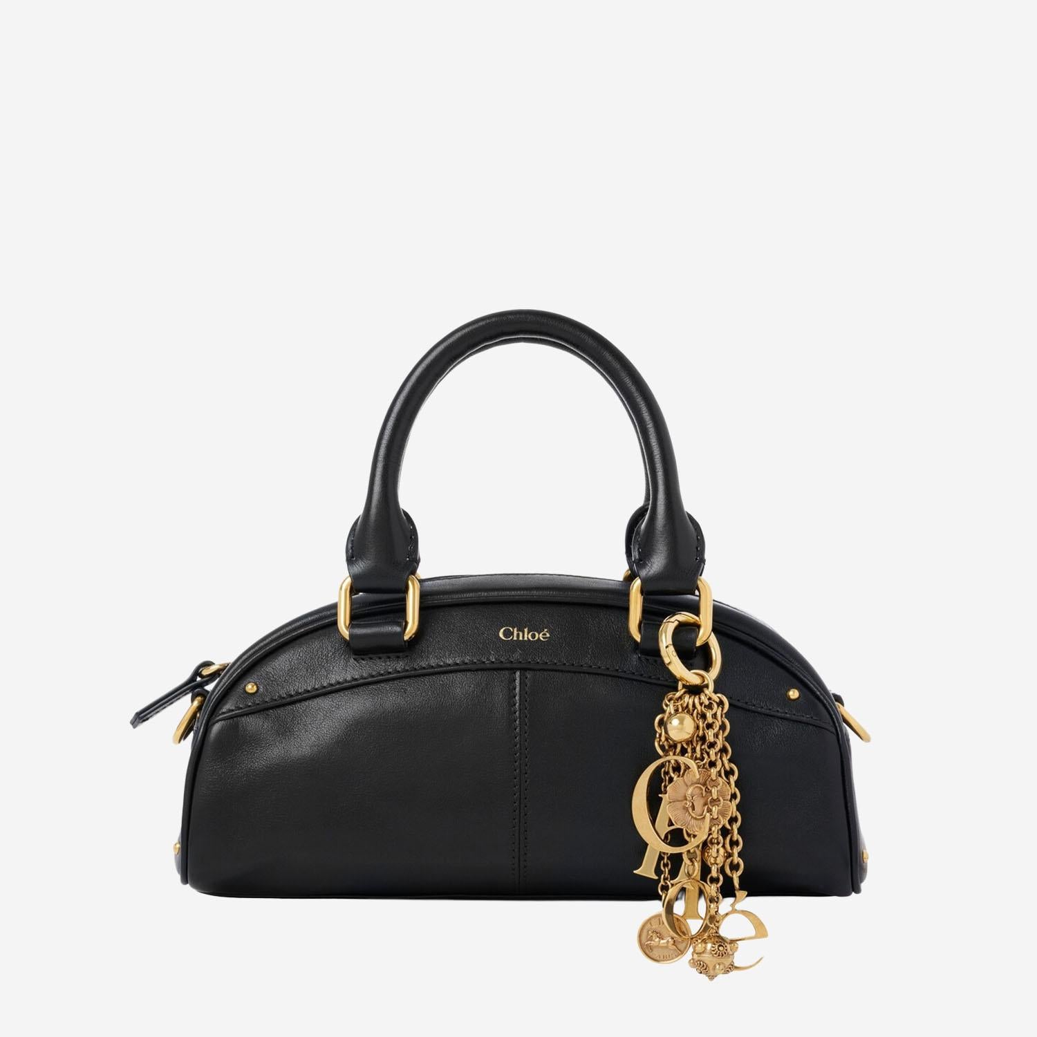 BORSA BOWLING CHLOÉ PICCOLA IN PELLE MORBIDA CH26SS956Q86 001 CHLOE 