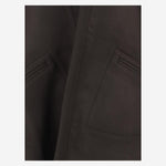 CAPPA IN LANA E CASHMERE CON TASCHINI A FILETTO C008 DFWCMARRON NICCOLO PASQUALETTI 