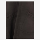 CAPPA IN LANA E CASHMERE CON TASCHINI A FILETTO C008 DFWCMARRON NICCOLO PASQUALETTI 