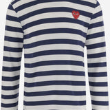T-SHIRT A MANICHE LUNGHE CON DETTAGLIO LOGO A FORMA DI CUORE AXT805051 1 PLAY 