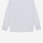 CAMICIA LAVALLIÈRE IN POPELINE DI COTONE 870726 Y1H489000 SAINT LAURENT 