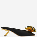 DÉCOLLETÉ CON TACCO SCULTURA S IN TESSUTO 01L622 001 SALVATORE FERRAGAMO 