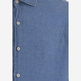 CAMICIA IN LINO PAMP001 00977L MC2 SAINT BARTH 