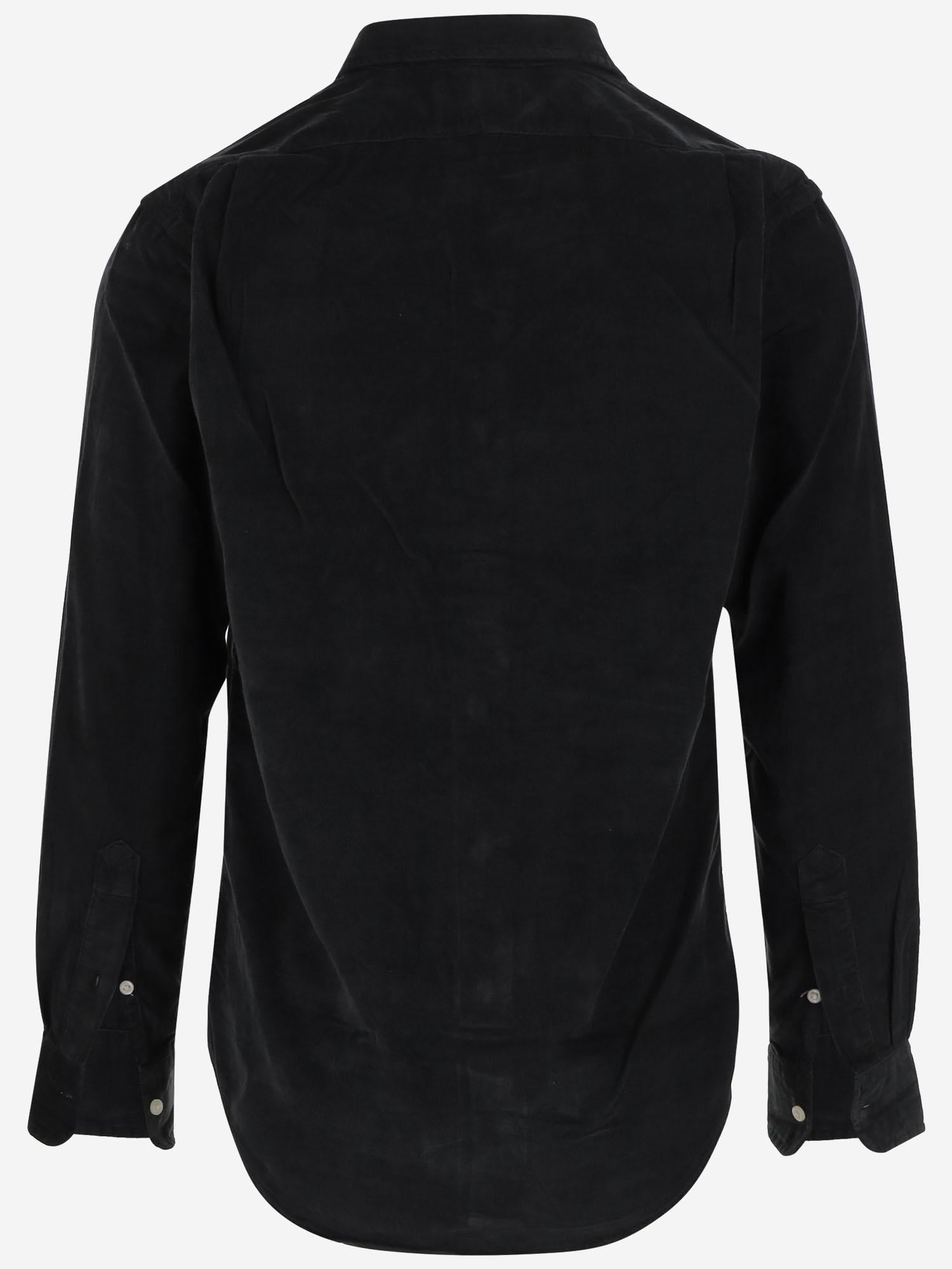 CAMICIA IN VELLUTO DI COTONE 710P00518 011 POLO RALPH LAUREN 