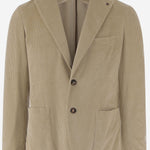 GIACCA MONOPETTO IN VELLUTO DI COTONE STRETCH 1SMC22K 300009A1240 TAGLIATORE 