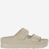 SANDALI ARIZONA PAP FLEX IN PELLE 1031470 OYSTER BIRKENSTOCK 