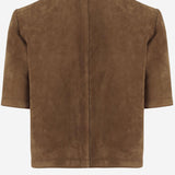 GIACCA IN PELLE SCAMOSCIATA CON MORSETTO 815070 XNA5C2234 GUCCI 