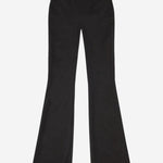 PANTALONI IN MISTO LANA STRETCH CON OVAL D IN METALLO A14390 0PHAL9XX DIESEL 