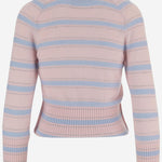 MAGLIA IN CASHMERE A RIGHE W40510AM PWPNKCO GUEST IN RESIDENCE 