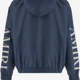 GIACCA IN NYLON CON LOGO AKOULW 1003Midnight Blue AMIRI KIDS 