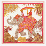 FOULARD IN SETA CON STAMPA INDIA 310233 002 SALVATORE FERRAGAMO 
