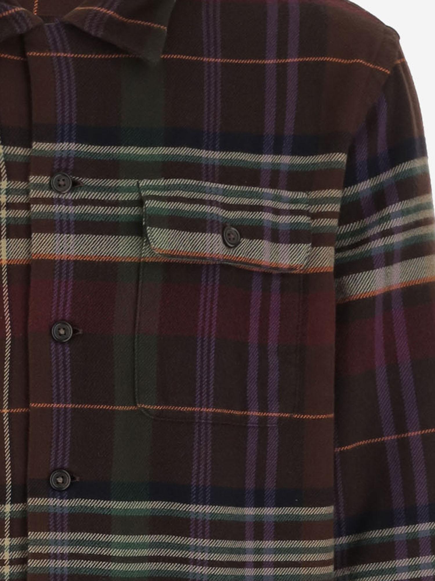 CAMICIA IN COTONE CON MOTIVO CHECK 710978956 002 POLO RALPH LAUREN 