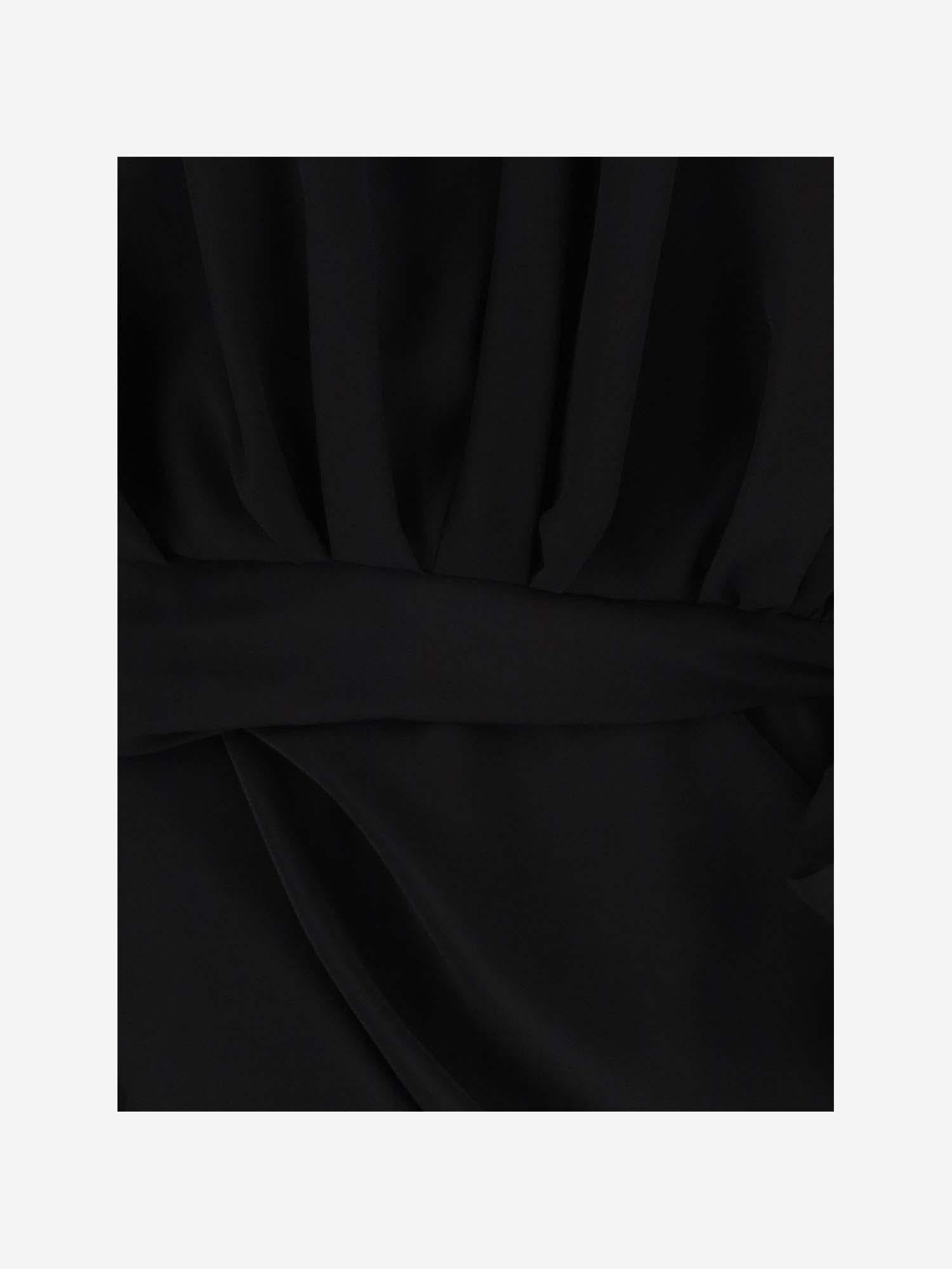 ABITO DRAPPEGGIATO IN SETA 772748 TAN011000 BALENCIAGA 