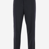 Pantaloni sartoriali in gabardine di misto lana 2A00018 597FV77D MONCLER 