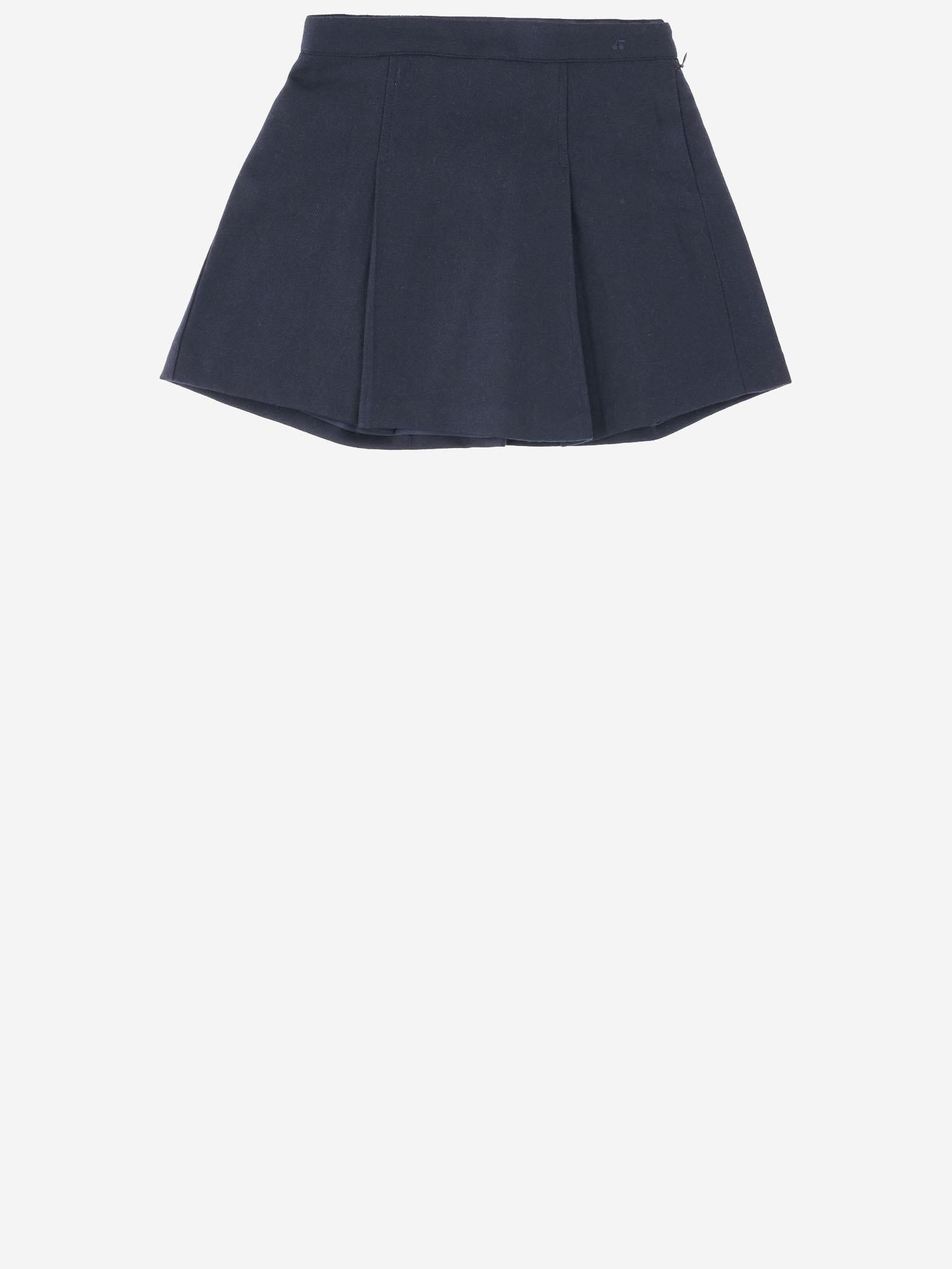 Gonna Jolène in misto lana W05GSKW00029 073 BONPOINT KIDS 