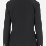 GIACCA DOPPIOPETTO IN LANA BOUCLÉ CH25AVE22935 001 CHLOE 