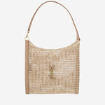 Borsa a spalla Oxalis in rafia macramè 773984 GAAEB9718 SAINT LAURENT 