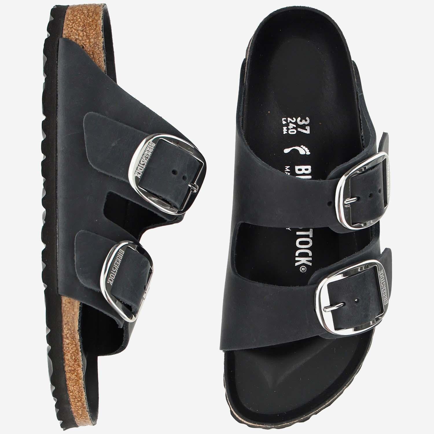 SANDALI ARIZONA BIG BUCKLE 1011075 BLACK BIRKENSTOCK 