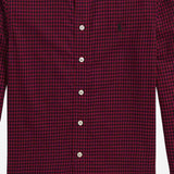 CAMICIA IN COTONE CON MOTIVO A QUADRI 323980977 001 POLO RALPH LAUREN KIDS 