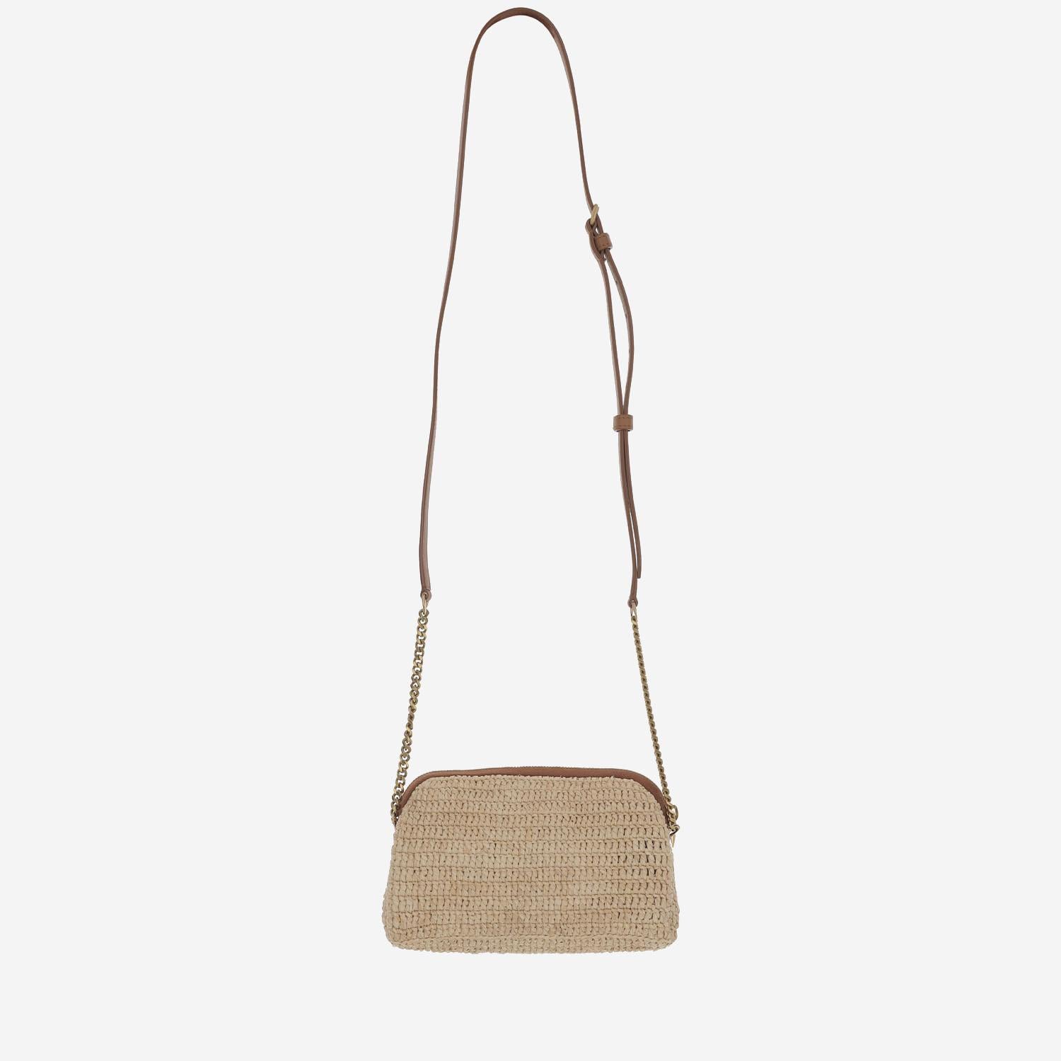 POCHETTE GABY IN RAFIA 774293 GAAEE2080 SAINT LAURENT 