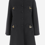 CAPPOTTO IN LANA E CASHMERE 7B3CA7T0 6JA0NO VALENTINO 
