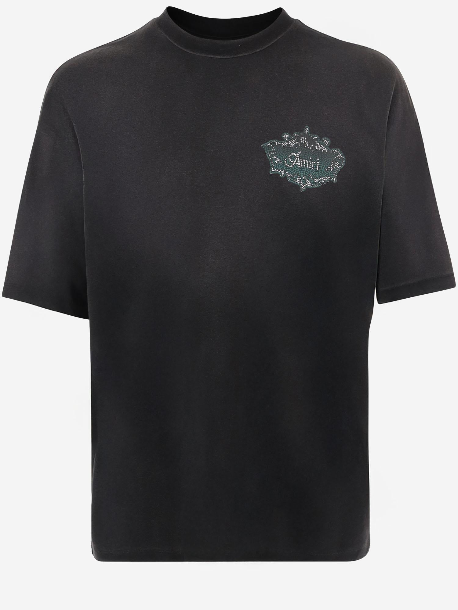 T-SHIRT IN COTONE CON STAMPA AMTOJR 1058001 AMIRI 