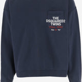 FELPA IN COTONE CON LOGO S74GU0863 S25030524 DSQUARED2 