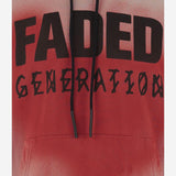 FELPA FADED GEN IN COTONE CON STAMPA B0030576 FA583P585 44 LABEL GROUP 