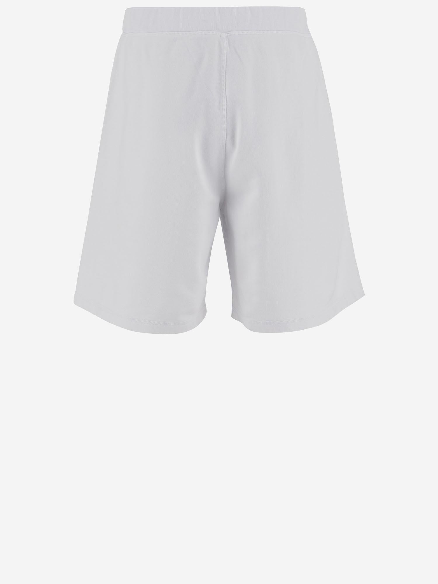 PANTALONI CORTI IN COTONE CON LOGO S74MU0894 S25539100 DSQUARED2 