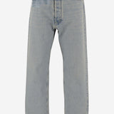 JEANS IN DENIM DI COTONE S67LA0046 M30066962 MAISON MARGIELA 