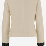 Giacca in Plain Wool Tweed 7B0CE4T5 90YDNG VALENTINO 
