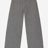PANTALONI IN COTONE A RIGHE S06GPAW00005 299A BONPOINT KIDS 