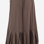 Gonna lunga in seta stretch 010861 2032703 DRIES VAN NOTEN 