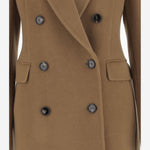 CAPPOTTO DOPPIOPETTO IN ANGORA E LANA CMERYL D70015F1178 TAGLIATORE 