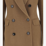 CAPPOTTO DOPPIOPETTO IN ANGORA E LANA CMERYL D70015F1178 TAGLIATORE 